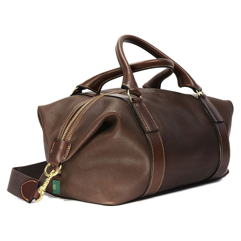 Captain's Holdall Bag - Leather