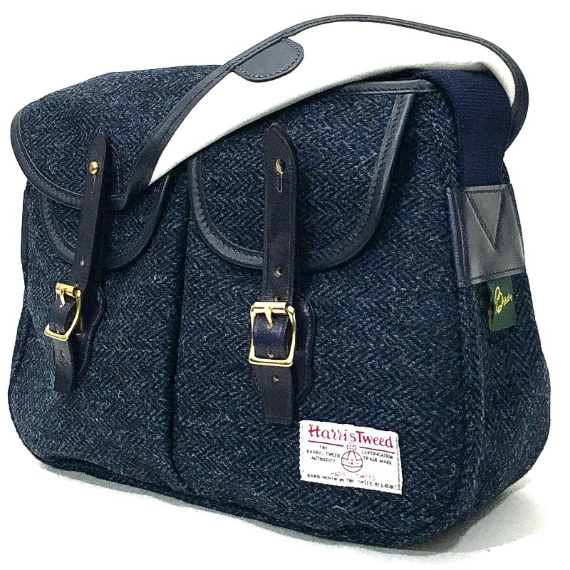 Ariel Trout Shoulder Bag in Harris Tweed - Small